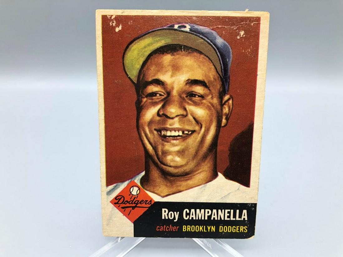 1953 Topps Roy Campanella #27 HOF (1 of 2)