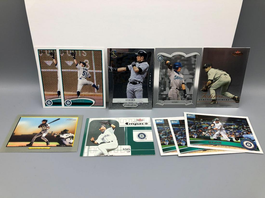 Lot of 10 Ichiro Suzuki Cards (1 of 1)