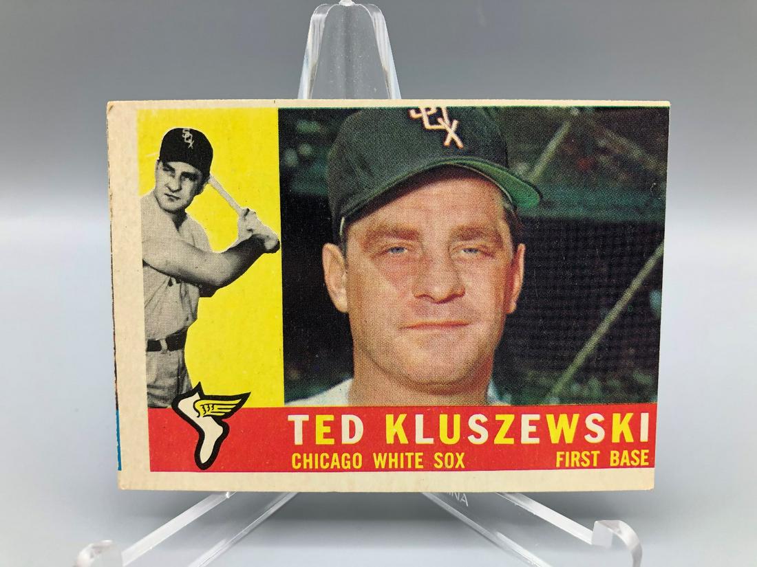 1960 Topps Ted Kluszewski #505: 1960 Topps Ted Kluszewski #505