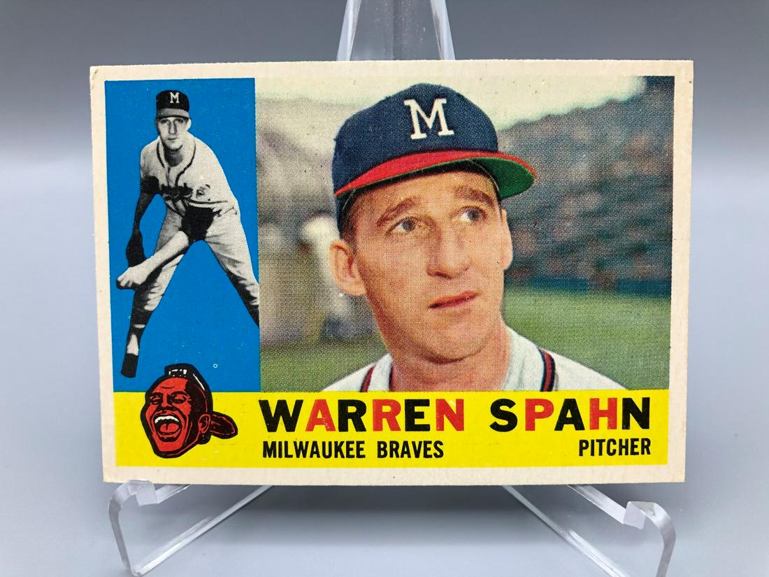1960 Topps Warren Spahn #445 (1 of 2)