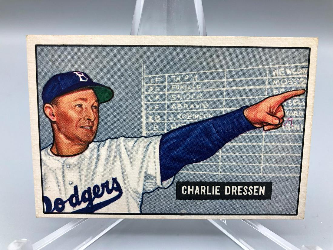 1951 Bowman Chuck Dressen #259 (1 of 2)