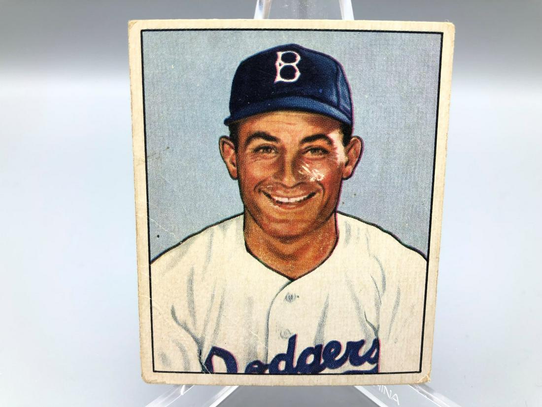 1950 Bowman Carl Furillo #58 (1 of 3)