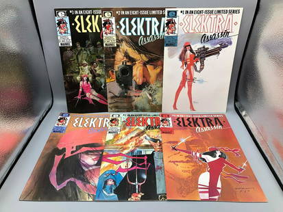 Elektra Assassin - Marvel Epic Mini Series - Issues: Elektra Assassin - Marvel Epic Mini Series - Issues #1-3, 6-8 - Frank Miller Story