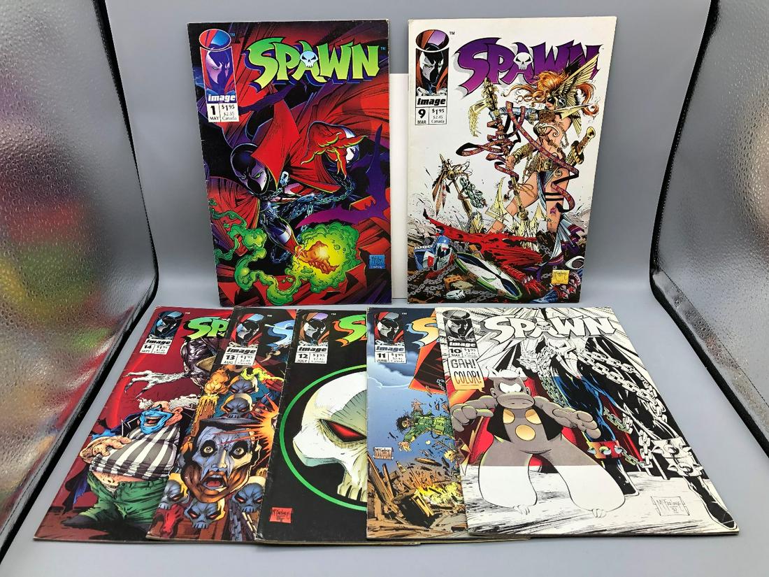 Spawn Lot #1, 9, 10, 11, 12, 13, 14 - 1st Appearance of (1 of 5)