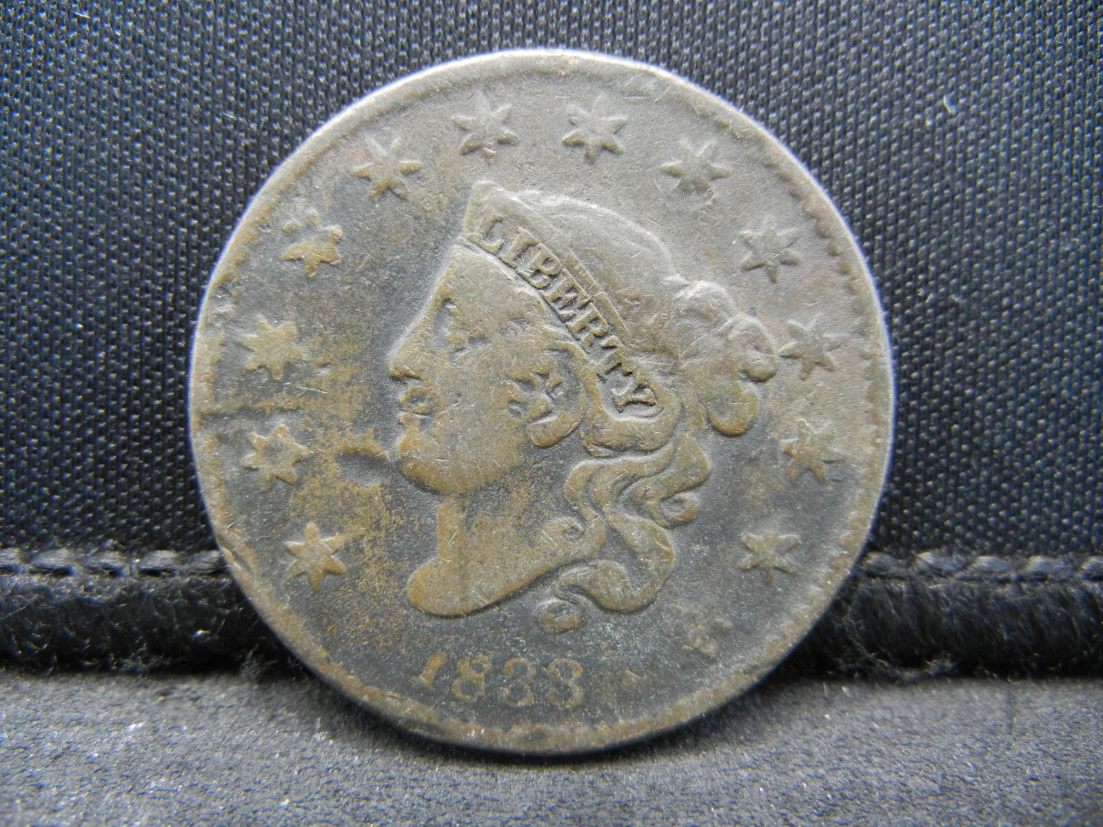 1833 Large Cent (1 of 2)