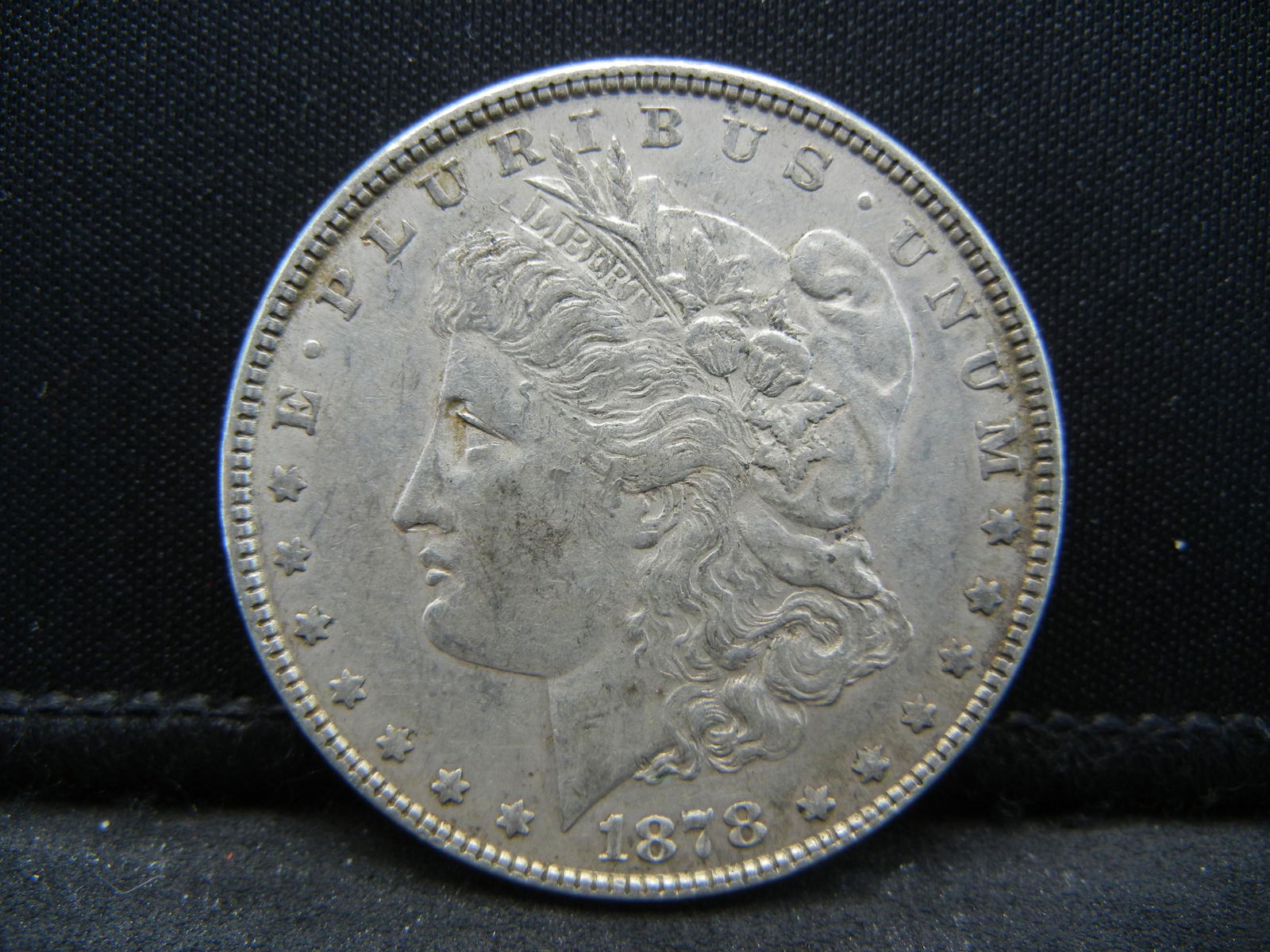 1878 7TF Morgan Dollar higher Grade (1 of 2)