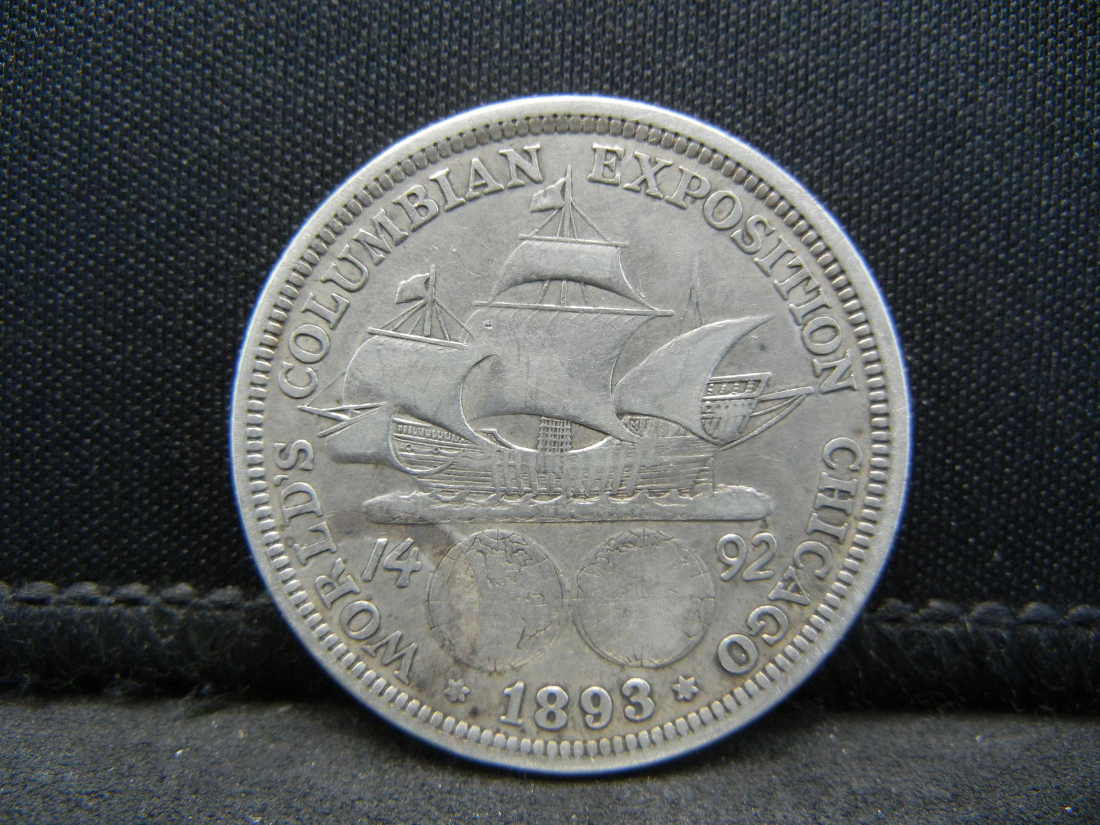 1893 Columbian Half Dollar Commemorative (1 of 2)