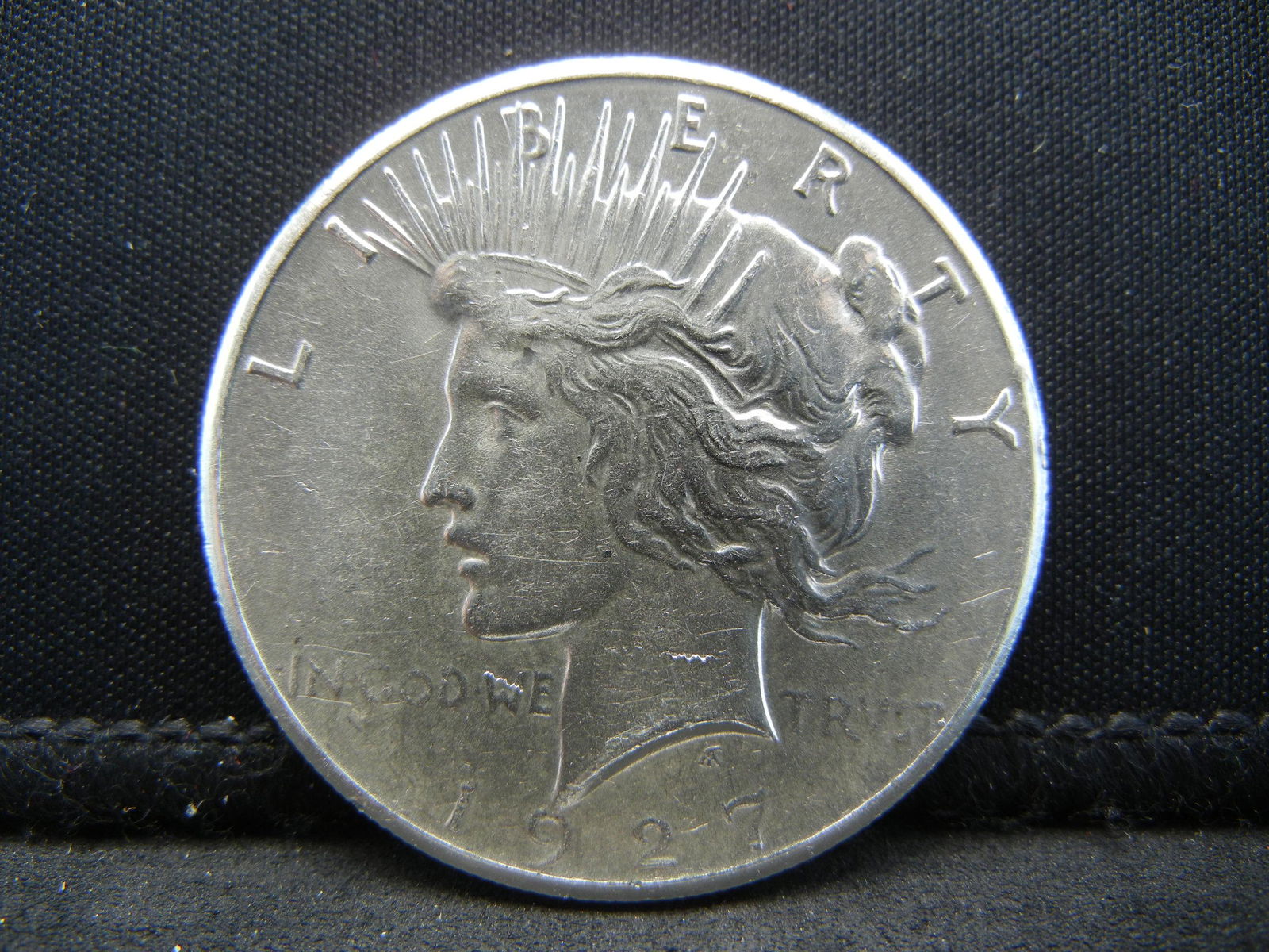1927 Peace Dollar  AU/BU Better Date (1 of 2)