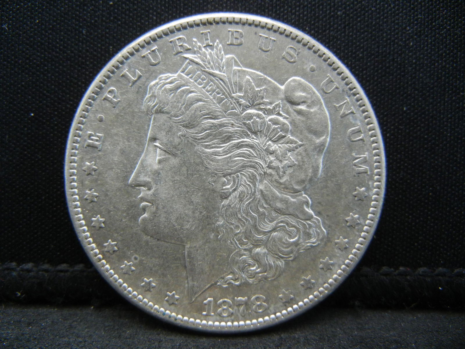 1878 S Morgan Dollar AU+ Better Date (1 of 2)