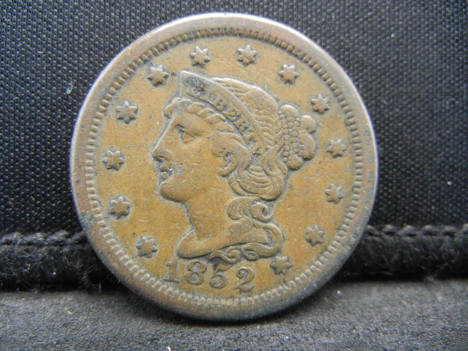 1852 Large Cent (1 of 2)