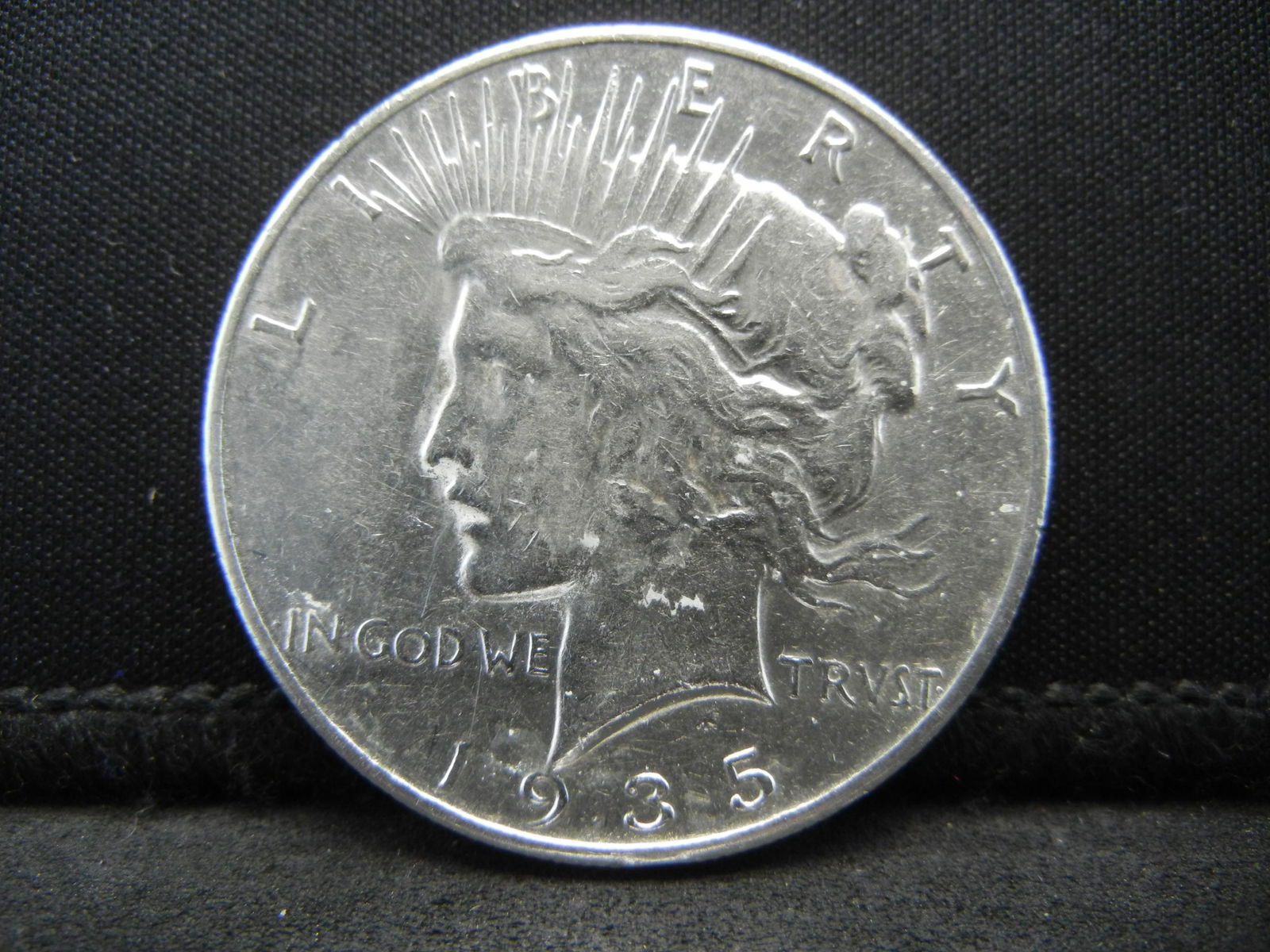1935 S Peace Dollar Strong Details Semi Key Date (1 of 2)