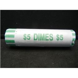 One roll of 50 Mercury dimes (1 of 1)