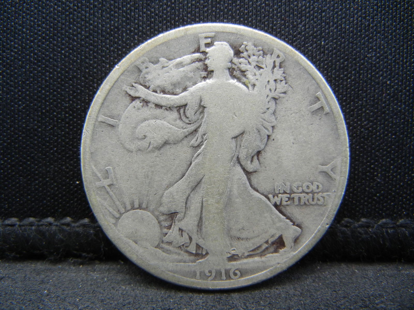1916 Walking Liberty Half Dollar Key Date Nice (1 of 2)