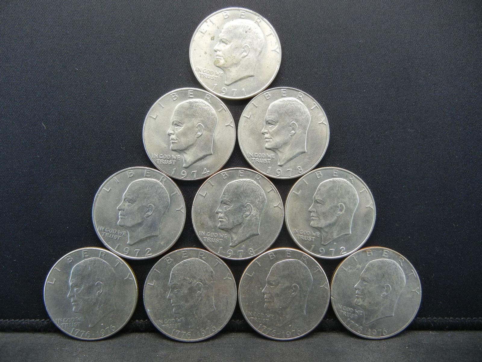 (10) Ike Dollars (1 of 2)