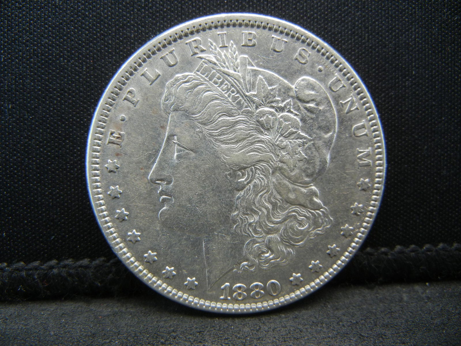 1880 Morgan Dollar Better Date Strong Details (1 of 2)