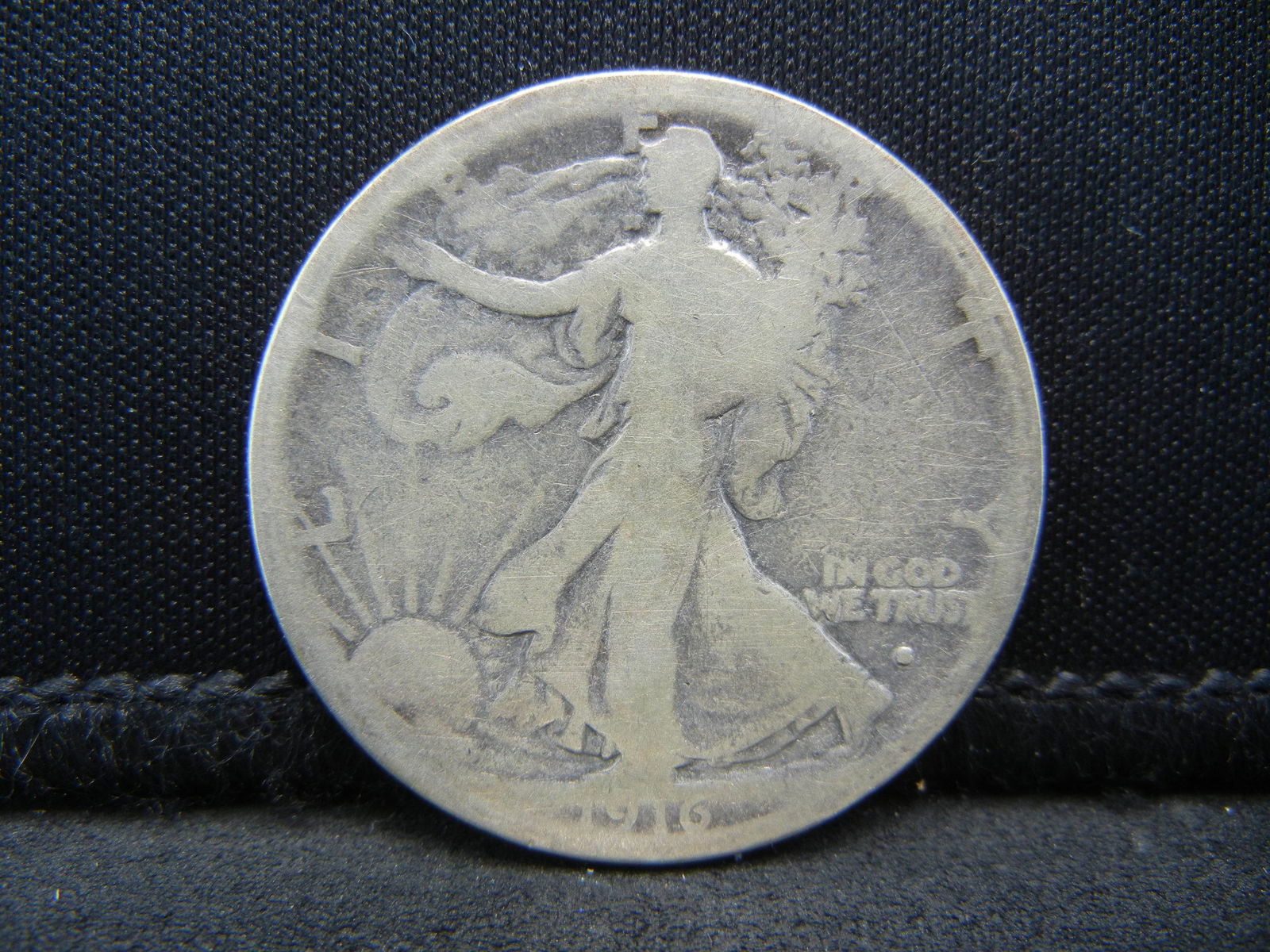 1916 S Walking Liberty Half Dollar Key Date (1 of 2)