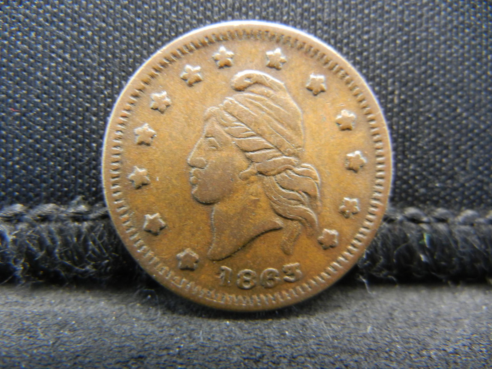 1863 Civil War Token Union Forever!! (1 of 2)
