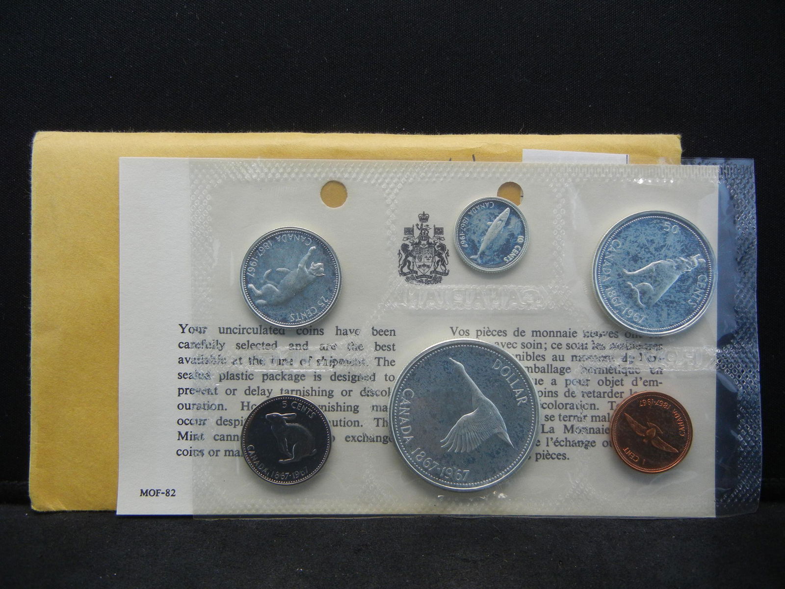 1967 Silver Uncirculated Canadian Mint Set (1 of 3)