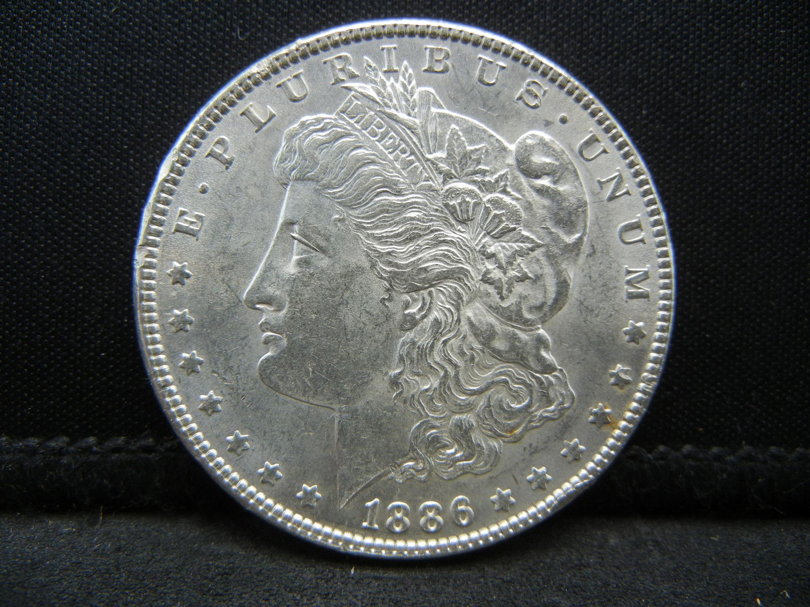 1886 Morgan Dollar higher grade (1 of 2)