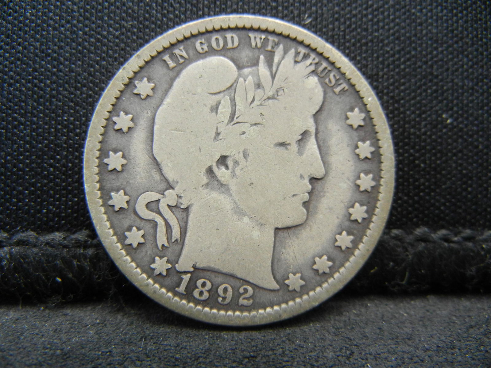 1892 O Barber Quarter Better Date (1 of 2)