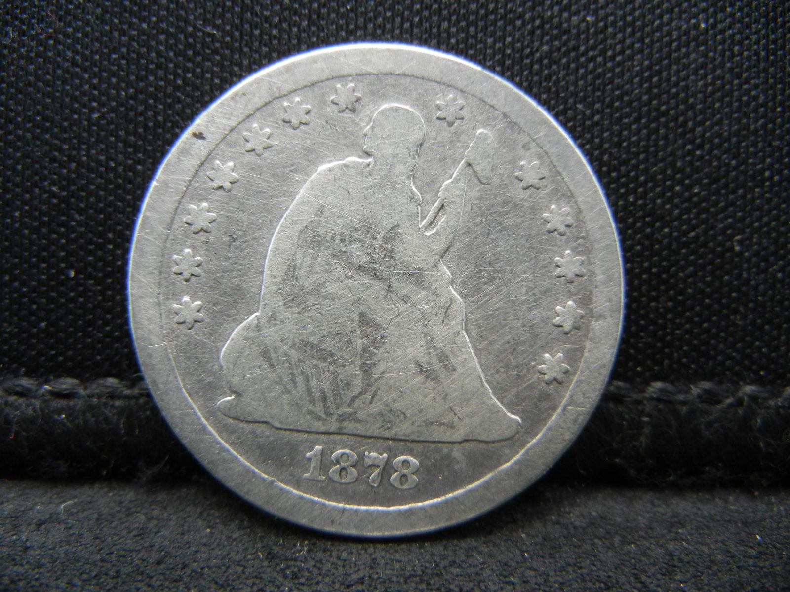 1878 CC Seated Quarter (1 of 2)