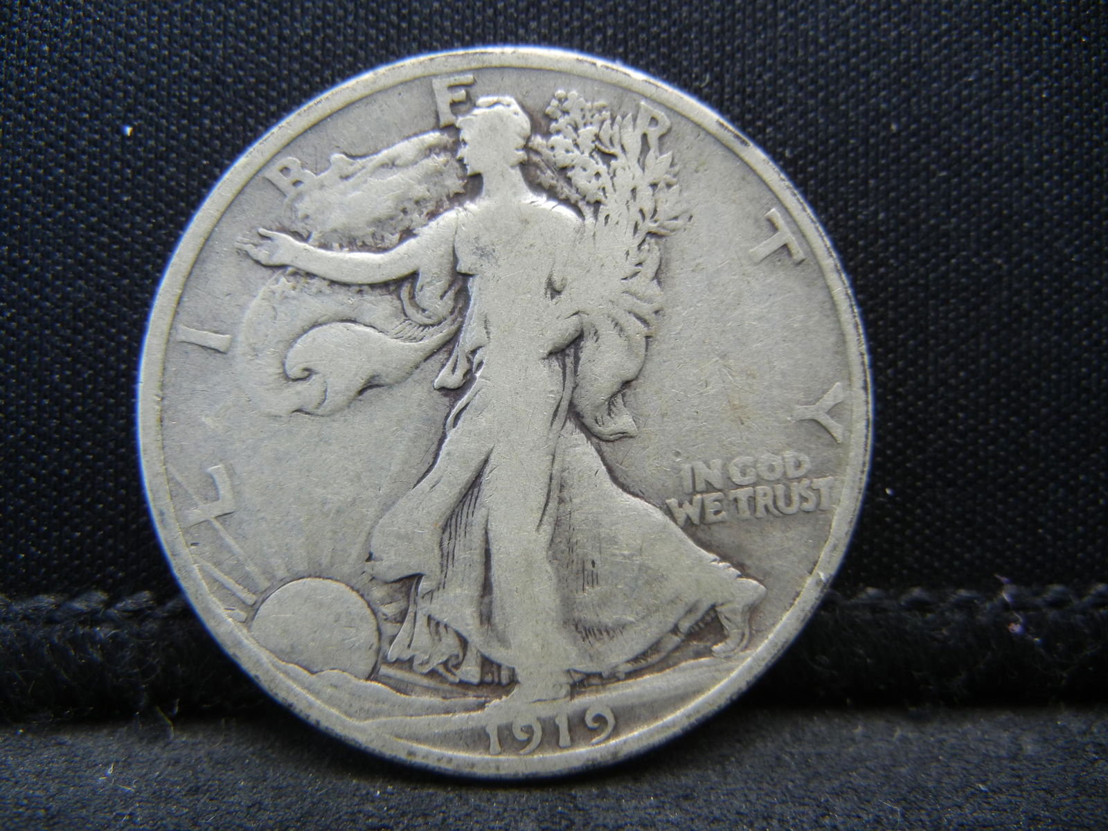 1919 Walking Liberty Half Dollar (1 of 2)