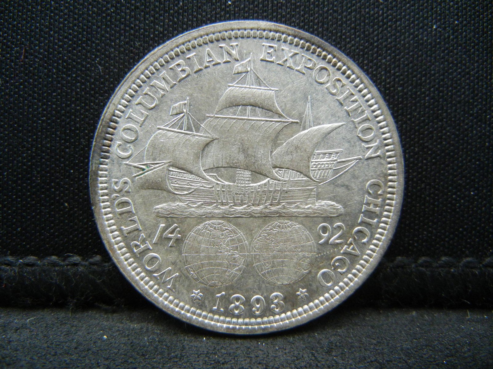 1893 Columbian Half Dollar Commem CH BU (1 of 2)