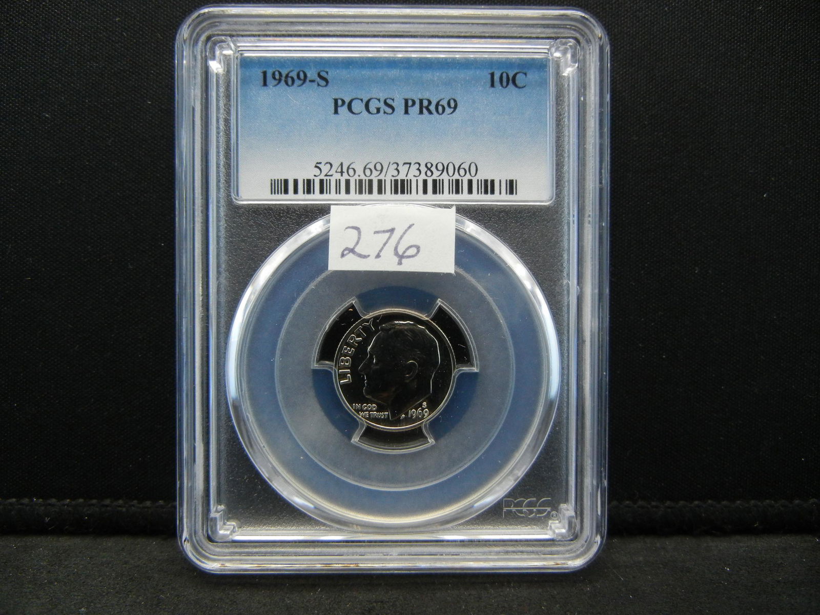 1969 S Roosevelt Dime PCGS PR69 (1 of 4)