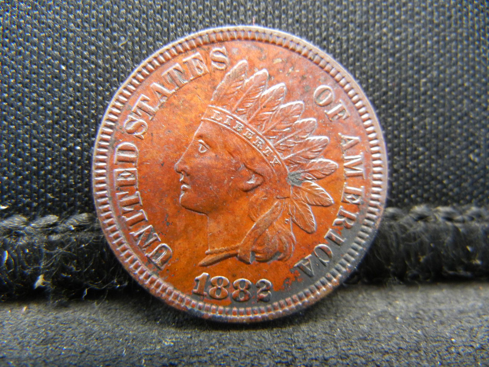1882 Indian Cent Uncirculated Details (1 of 2)