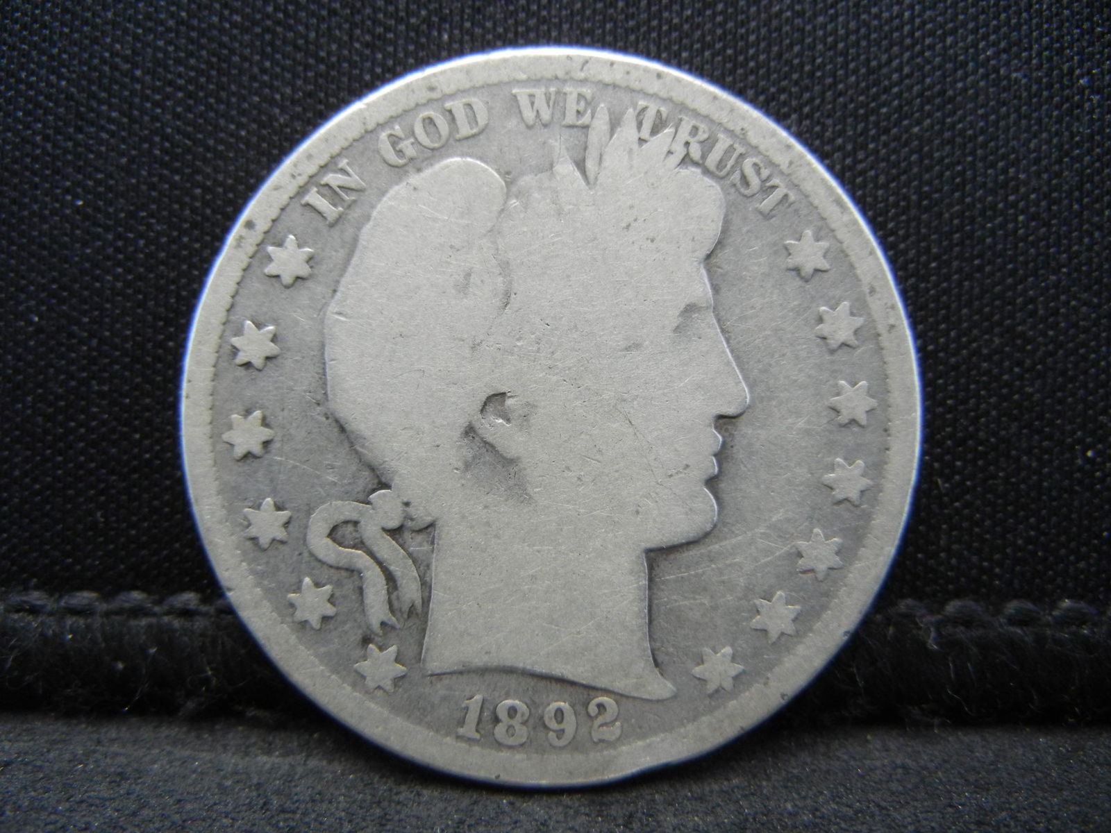1892 Barber Half Dollar First Year (1 of 2)