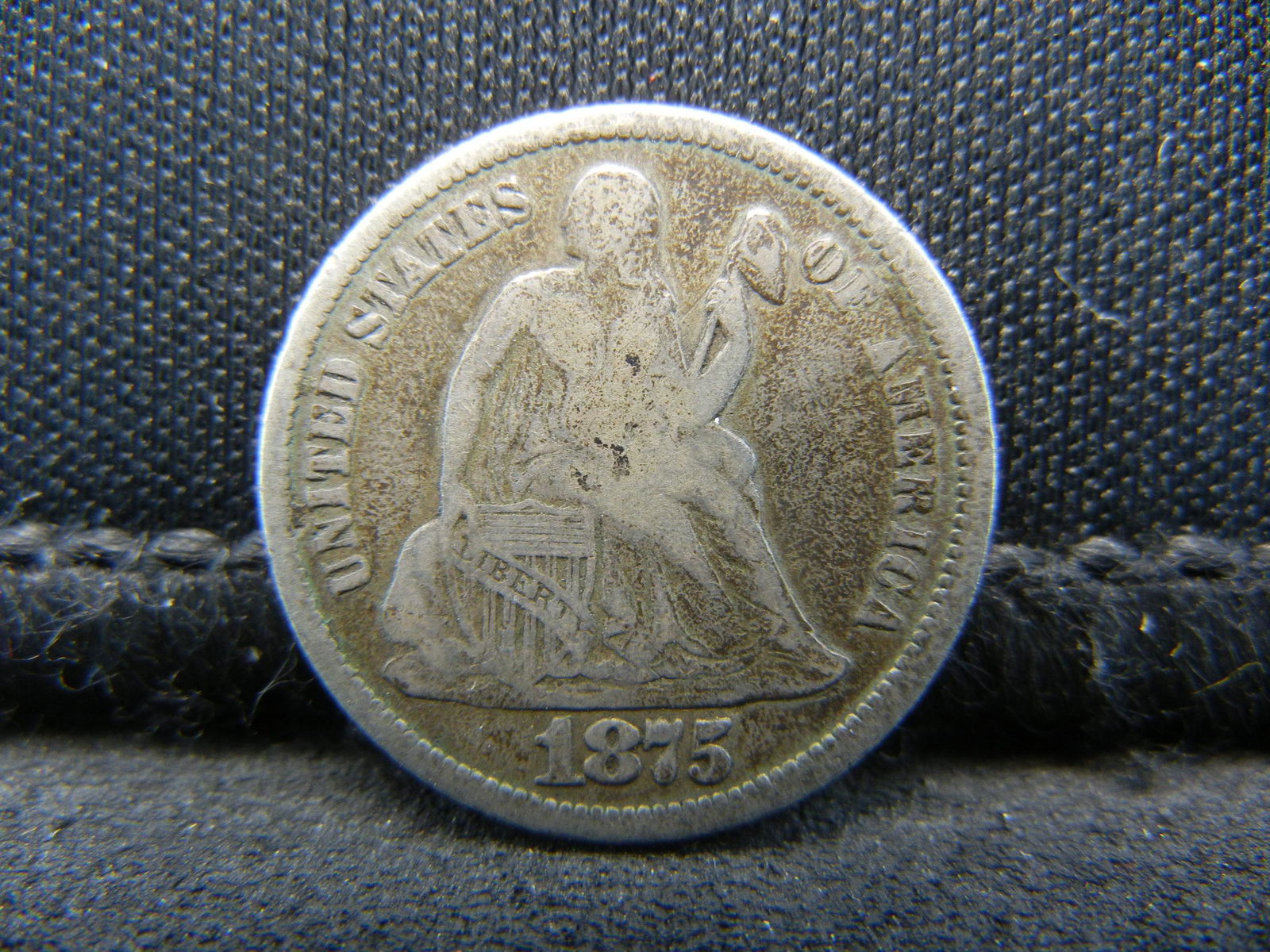 1875 Seated Dime Full Liberty (1 of 2)