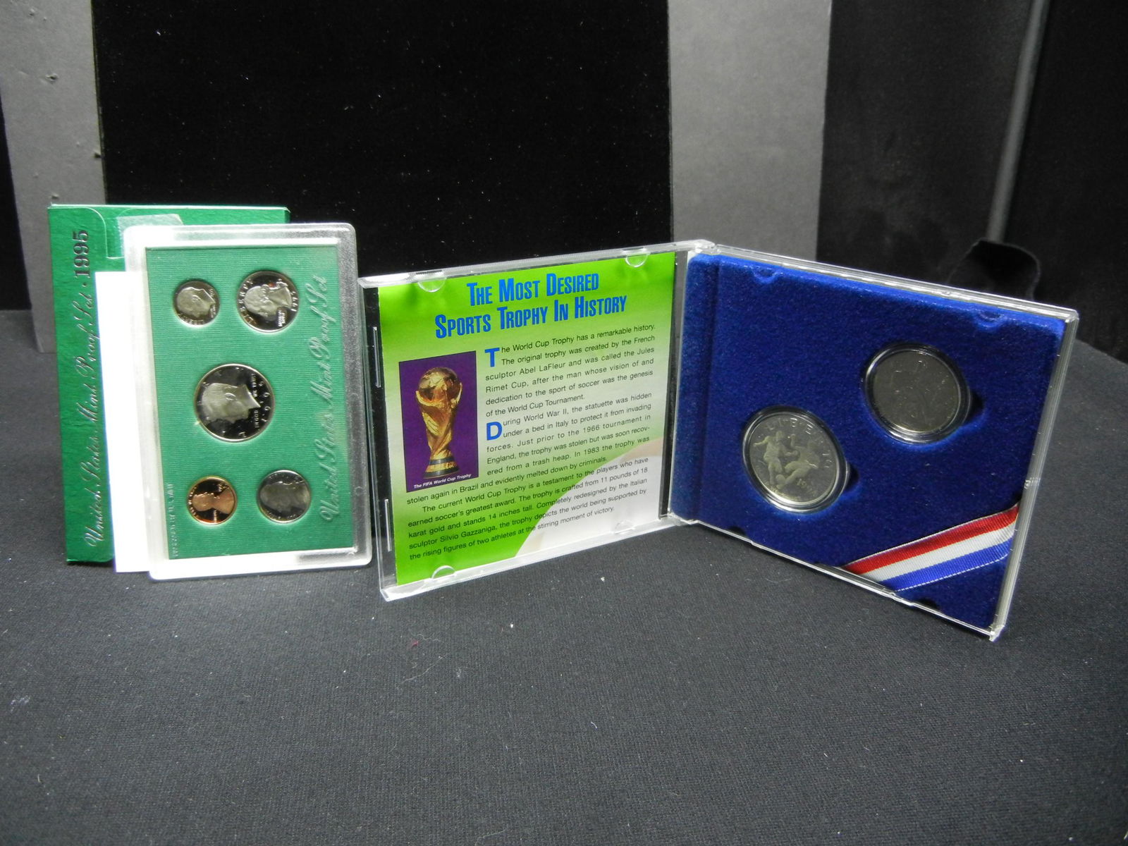 1995 US Proof Set+ 1994 World Cup Collectors Set (1 of 7)
