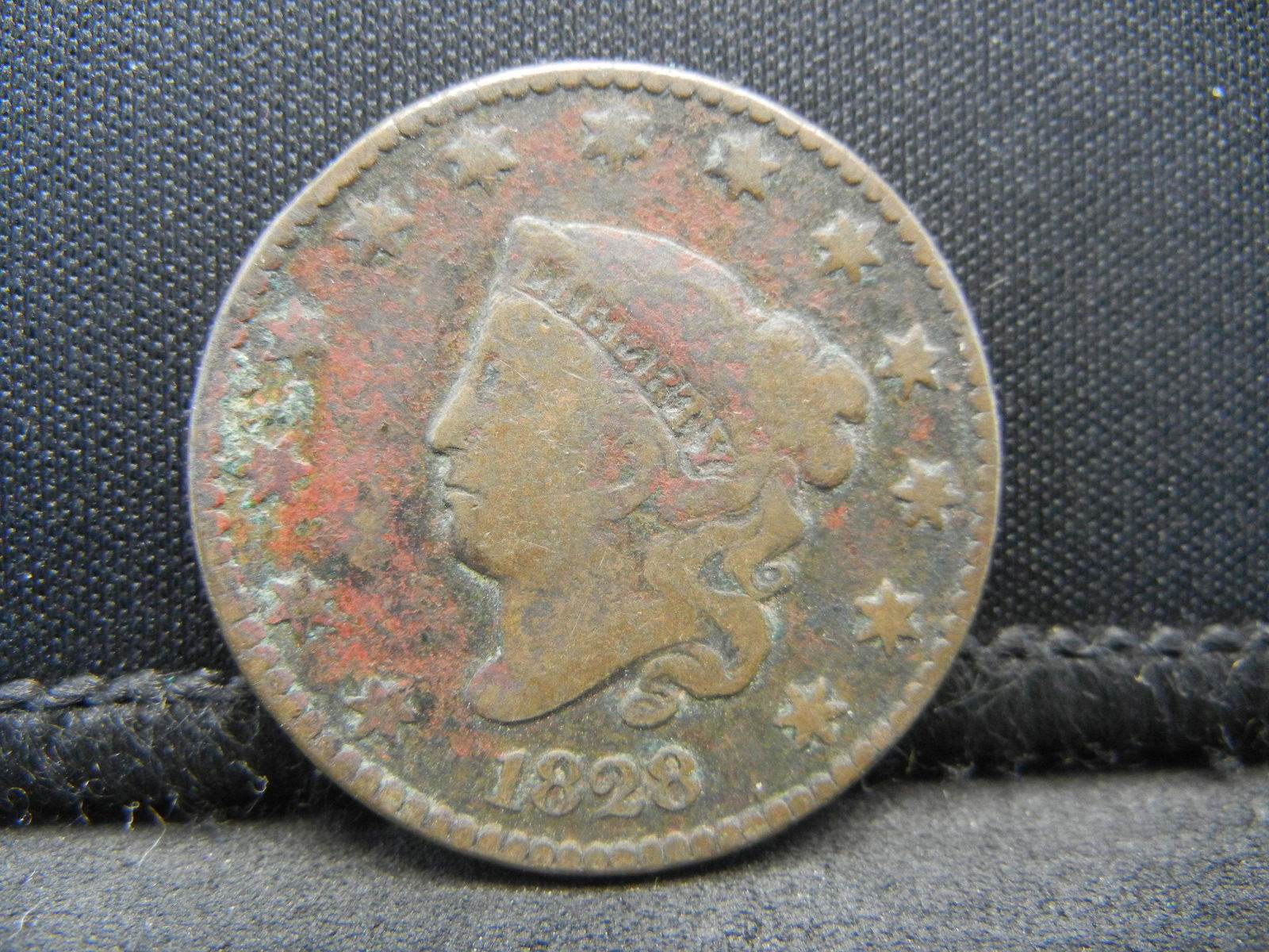 1828 Large Cent (1 of 2)