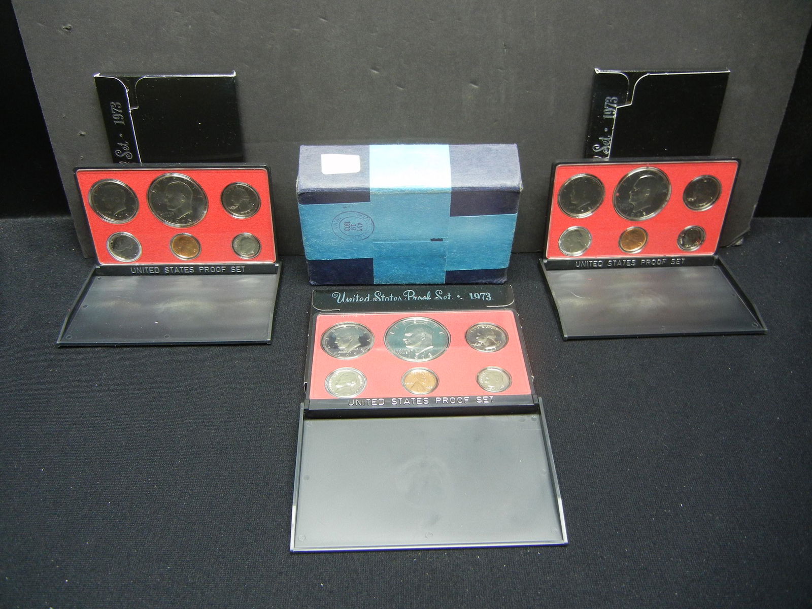 (3) 1973 Mint Sets Comes With Original Box (1 of 7)