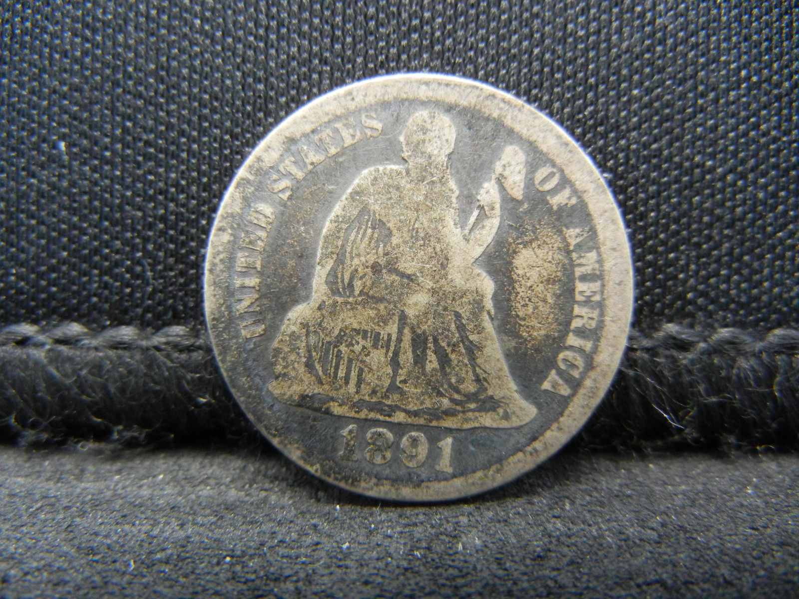 1891 Seated Dime (1 of 2)