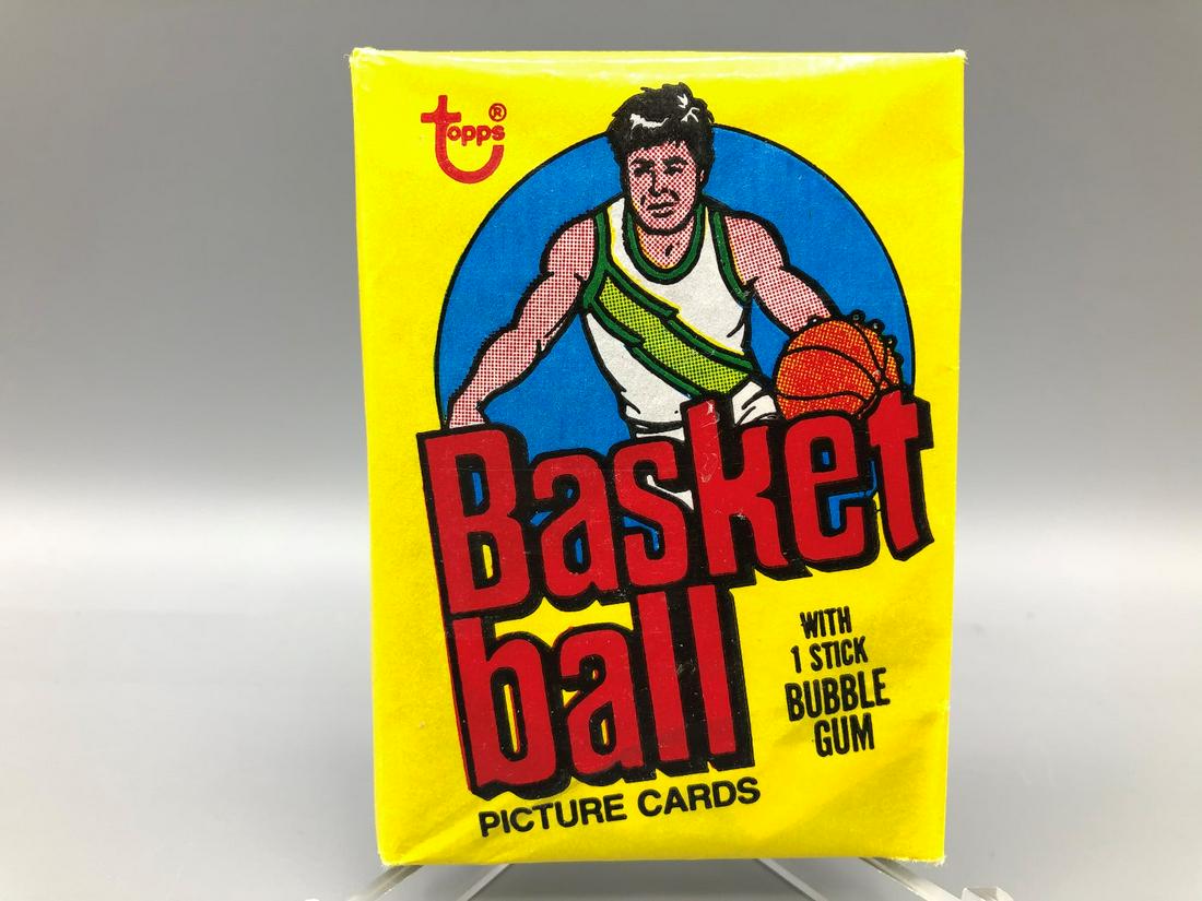1978-79 Topps Basketball Unopened Wax Pack (1 of 2)