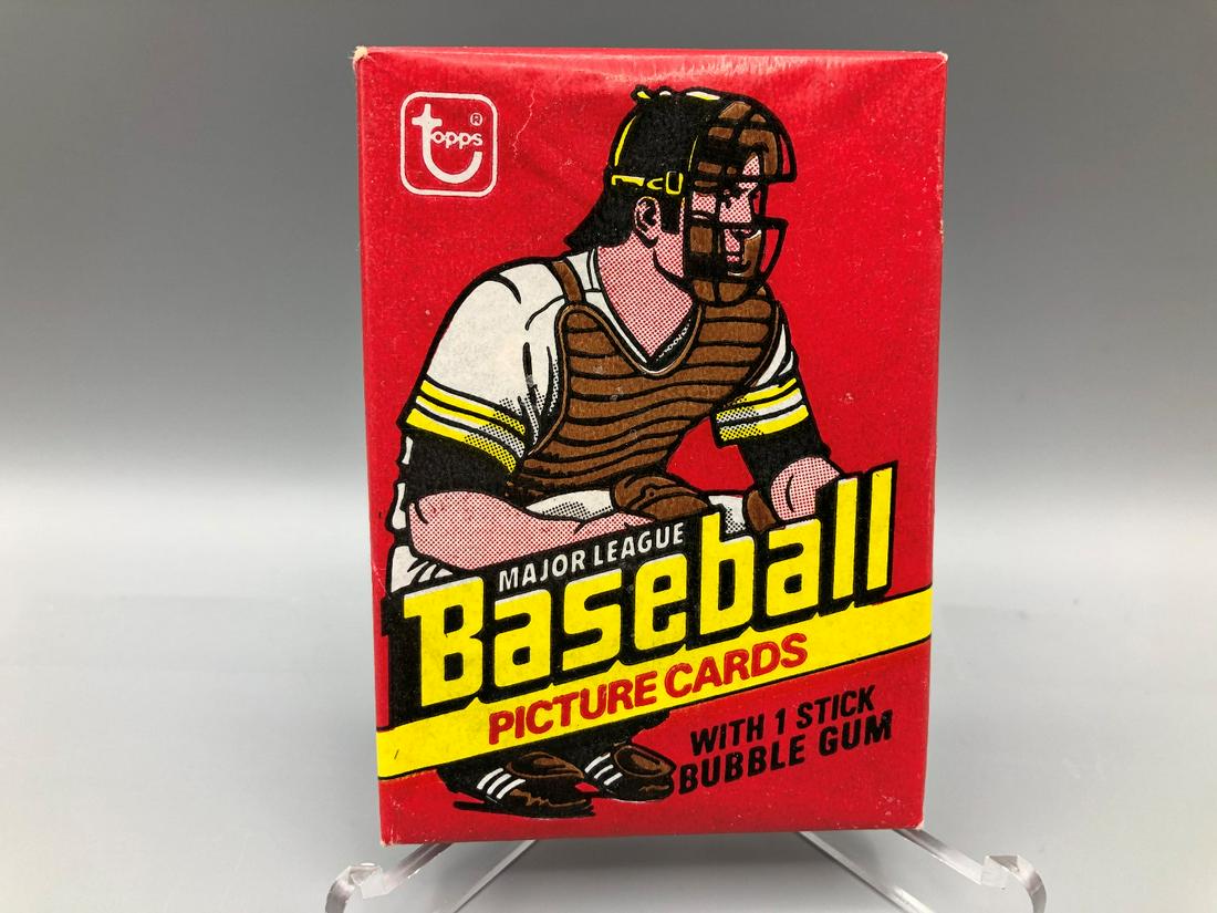 1978 Topps Baseball Unopened Wax Pack (1 of 2)