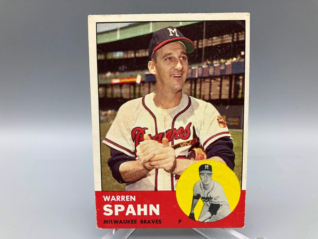 1963 Topps Warren Spahn #320 (1 of 2)