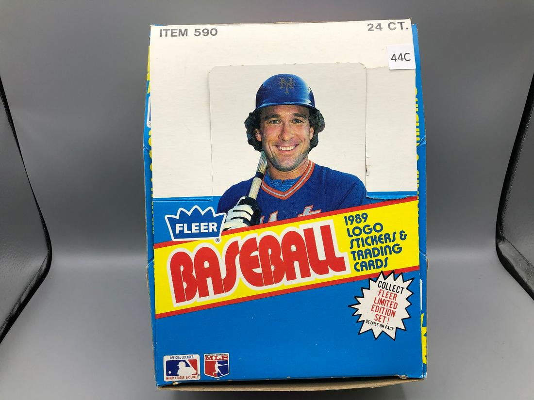 1989 Fleer Baseball Unopened Rack Box (1 of 2)