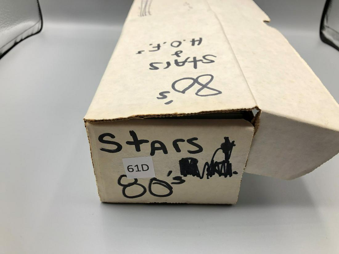 Box Lot of Misc Baseball Cards in top loads - Mainly (1 of 8)