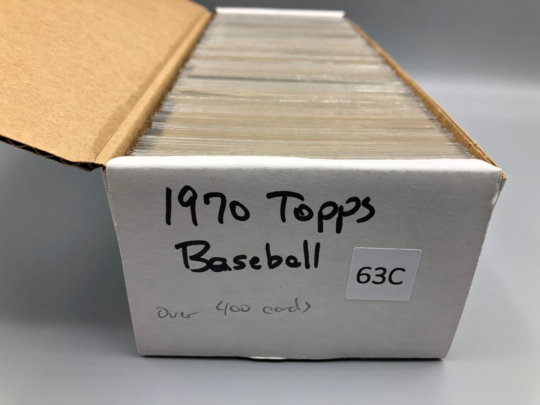 1970 Topps Baseball Lot of of over 400 Cards (1 of 2)