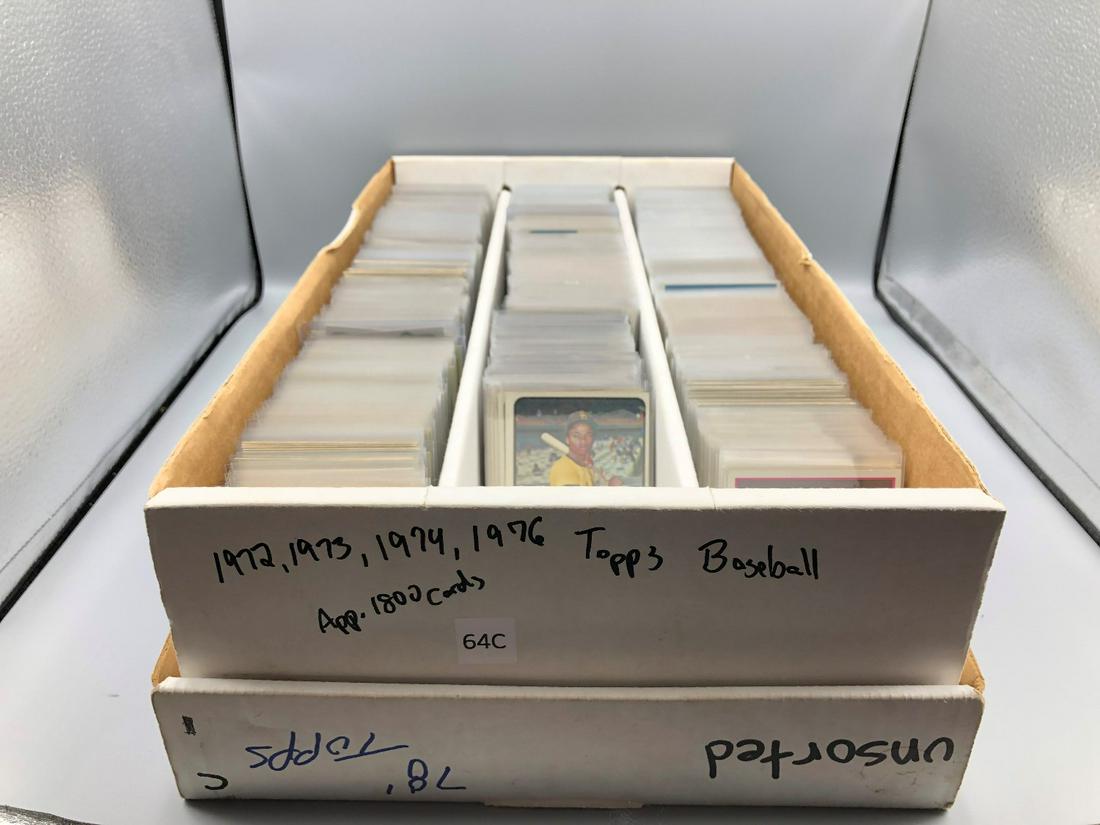 Monster Box of 1972, 1973, 1974, 1976 Topps Baseball (1 of 5)