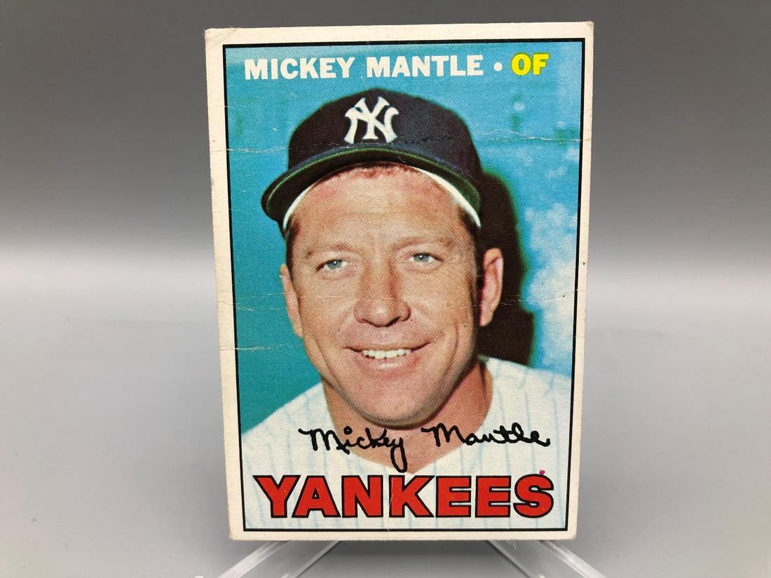 1967 Topps Mickey Mantle #150 (1 of 3)
