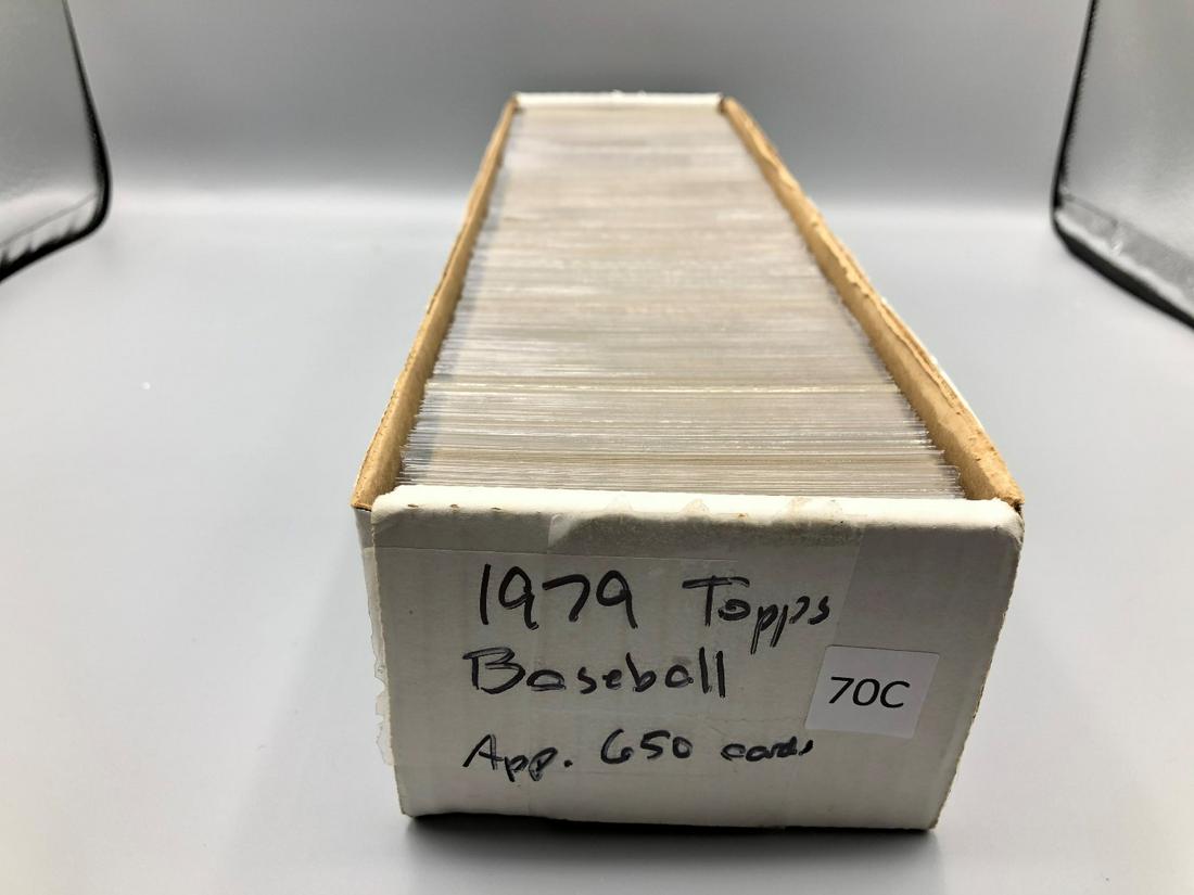 1979 Topps Baseball Lot of approx 650 cards - Mostly (1 of 2)