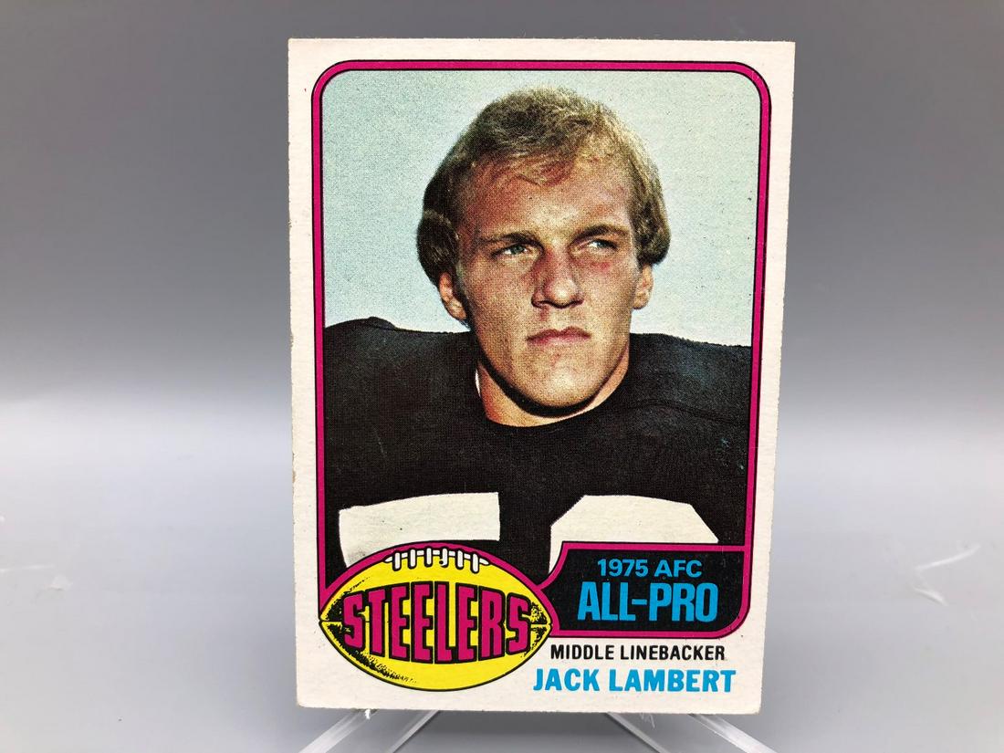 1976 Topps Jack Lambert #220 RC (1 of 2)