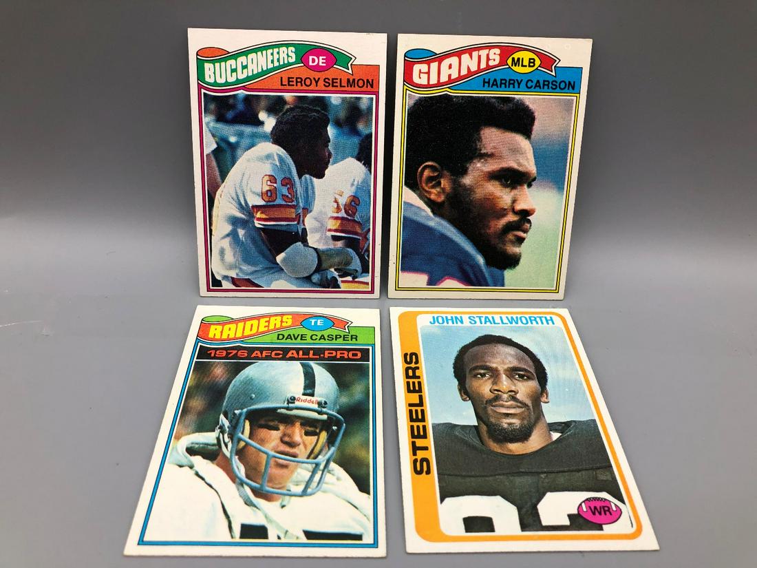 1970's Topps Football Rookies - LeRoy Selmon, Harry (1 of 2)
