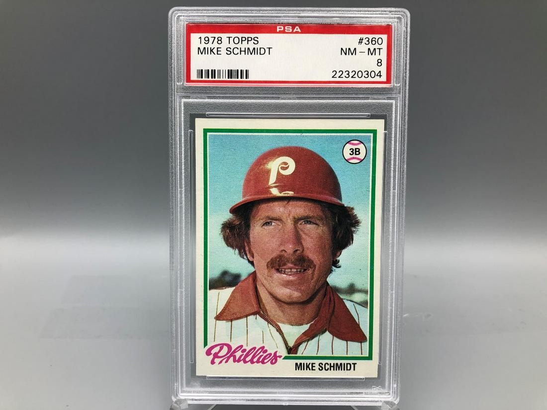 1978 Topps Mike Schmidt #360 PSA 8 (1 of 2)