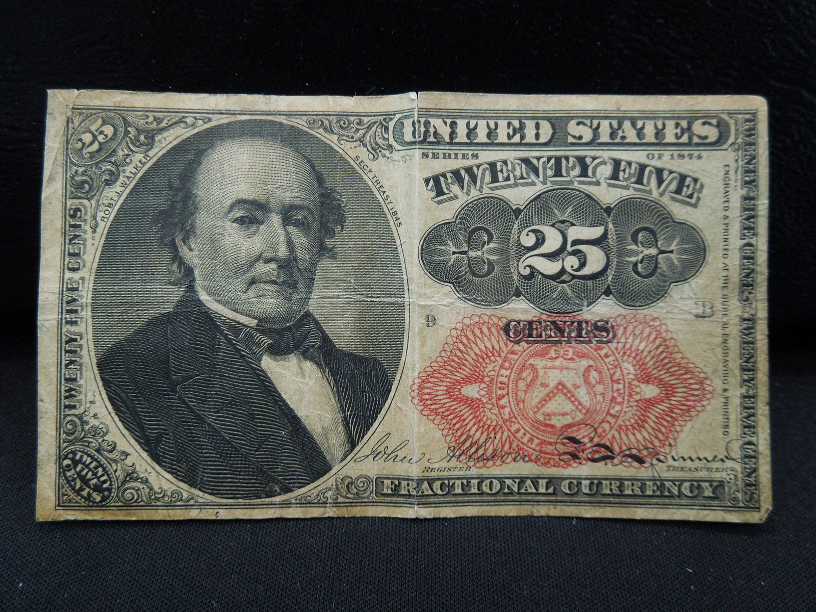 1874 Twenty Five Cents Fractional United States (1 of 2)