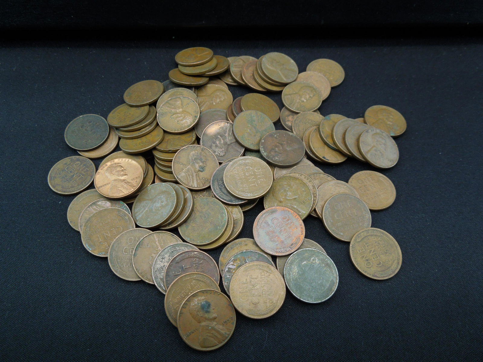 100 Wheat Cents (1 of 4)