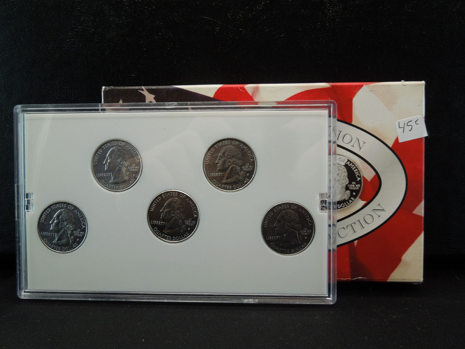 1999 PLATINUM BU STATE QUARTERS (COA), (1 of 5)